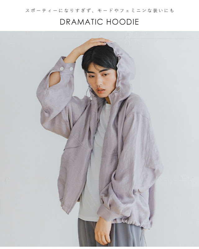 whyto ホワイト シャイニー フーディー ブルゾン “shiny hoodie