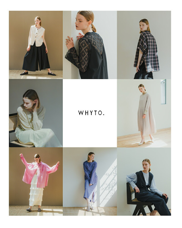 whyto ホワイト テントライン ジャケット “tent line jacket