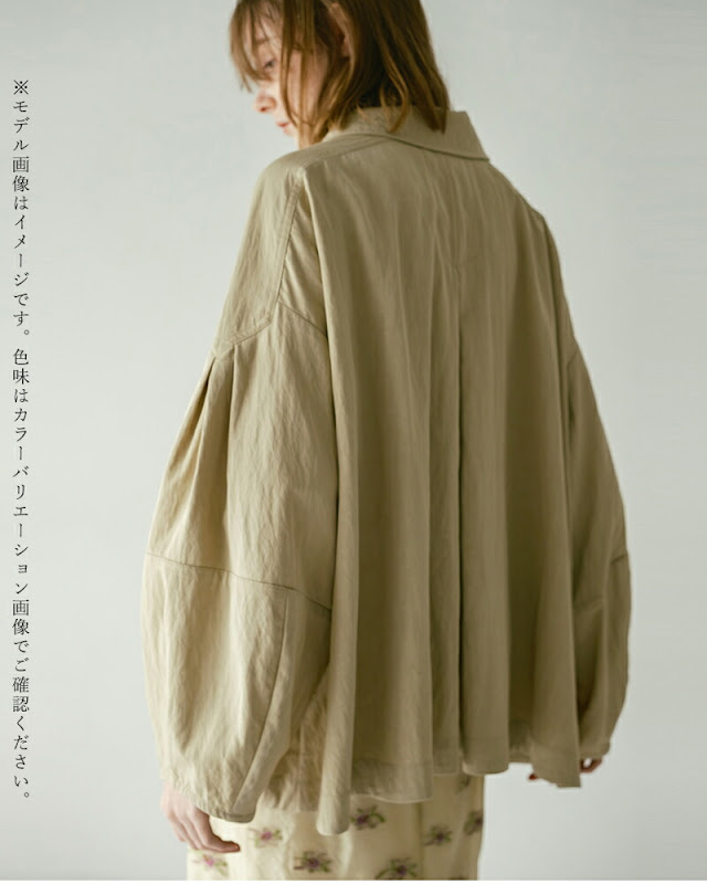 whyto ホワイト テントライン ジャケット “tent line jacket