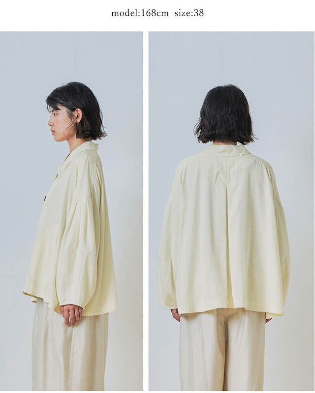 whyto ホワイト テントライン ジャケット “tent line jacket
