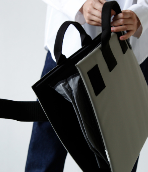 macromauro マクロマウロ デューロン ラップ トート バッグ “WRAP BAG