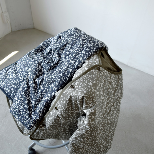 TOUJOURS トゥジュー フラワープリント コットン ストレッチ