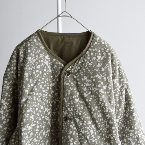 TOUJOURS トゥジュー フラワープリント コットン ストレッチ