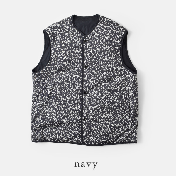 TOUJOURS トゥジュー フラワープリント コットン ストレッチ