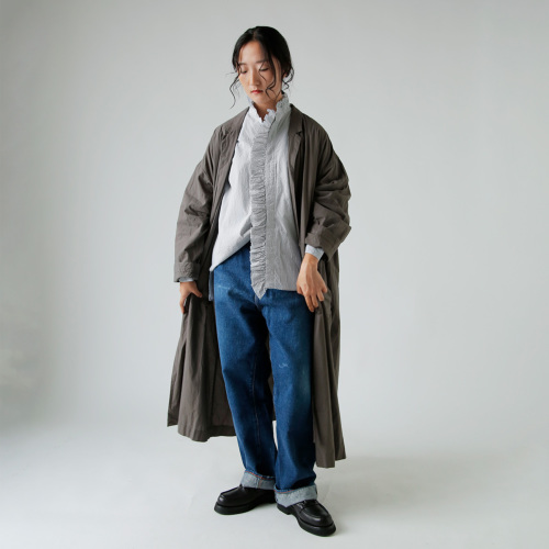 TOUJOURS フード付シャツジャケット TOUJOURS フード付シャツ