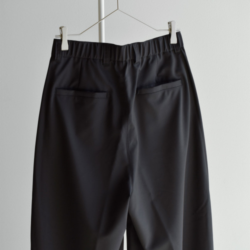 TOUJOURS トゥジュー SUPER120sトロピカルウール パンツ “2 In-pleat
